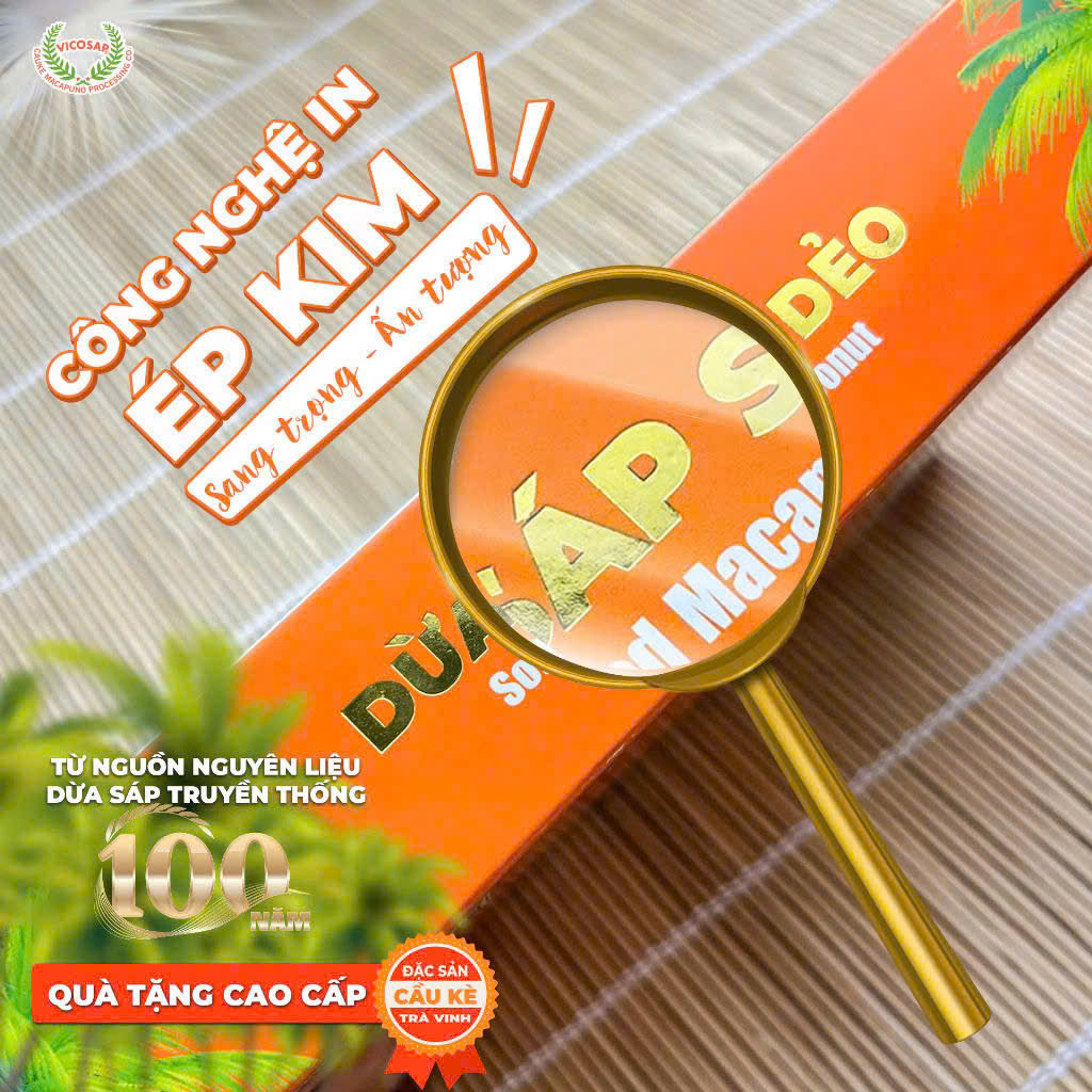 Dừa sáp sấy dẻo 230g