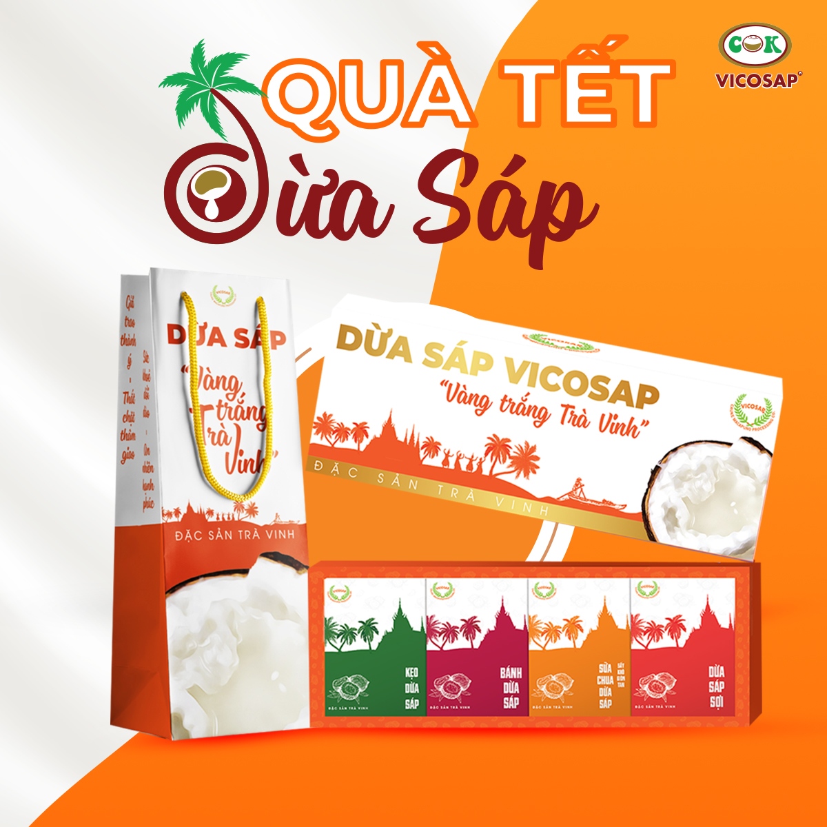 Vicosap is finding German Distributors and Wholesalers of products made from Macapuno Coconut - Tra Vinh specialty in Vietnam